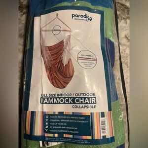 Paradiso Hammock Chair - Blue and Green